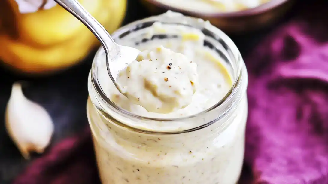 Homemade Jar Alfredo Sauce