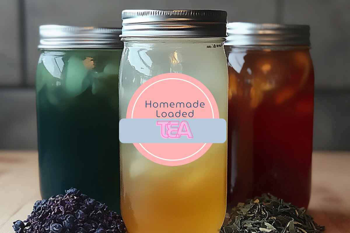 A Homemade loaded tea