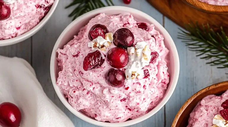 Perfect and Easy Cranberry Fluff