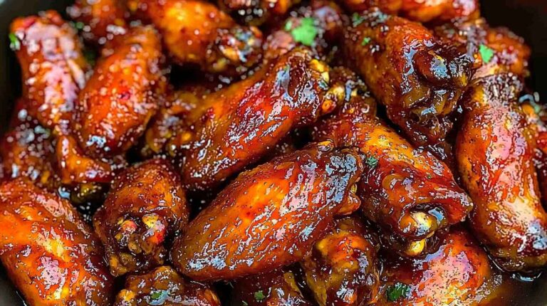 Gourmet chili oil chicken wings with herbs